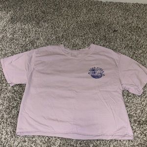 Organic generation purple cropped T-Shirt size M
